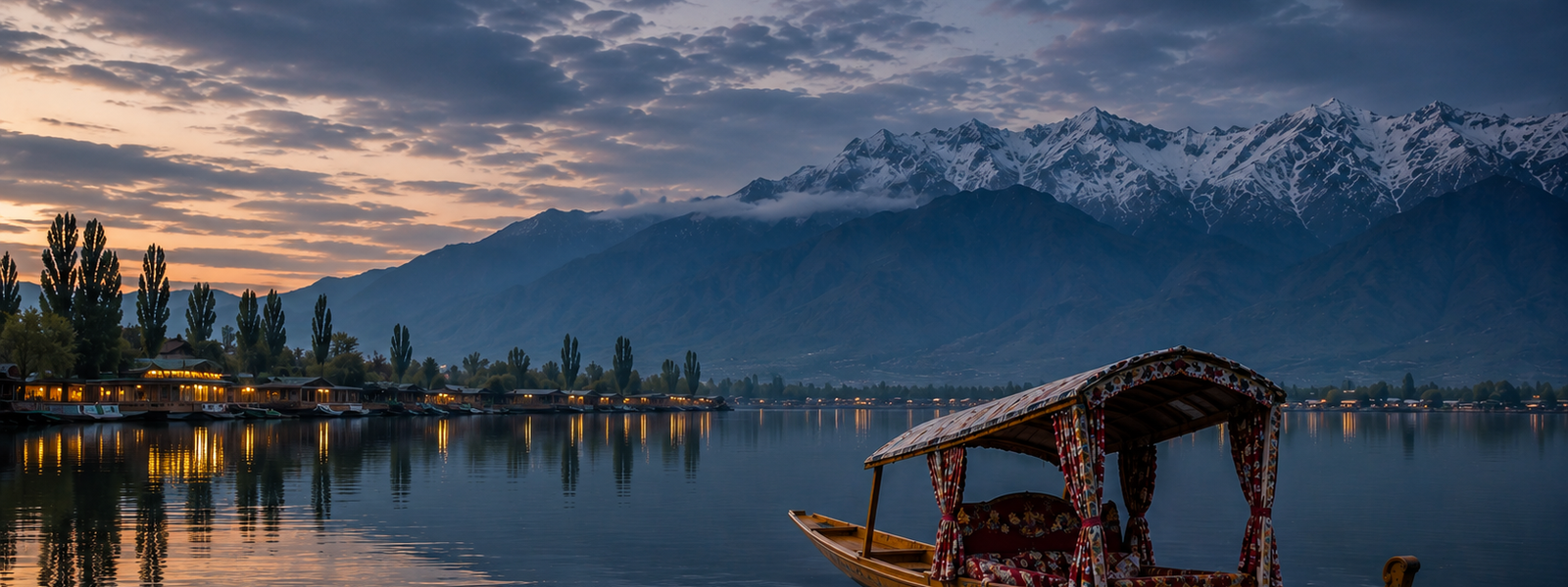 Kashmir Dal Lake shikara